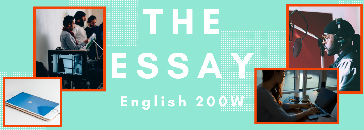 English 200W: The Essay (Sp21)